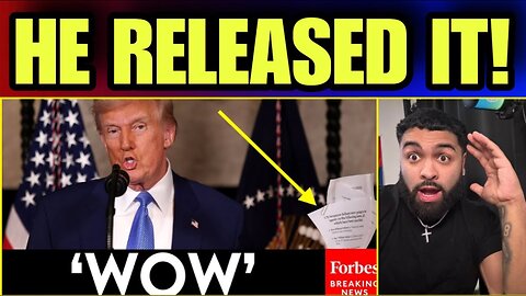 Boom!! Trump Just Released The List – You Won’t Believe Who’s On It!!!