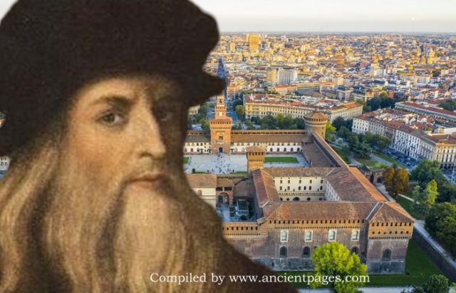 Radar Discovers Mysterious Tunnels Under Sforza Castle As Depicted In Leonardo da Vinci’s Sketches